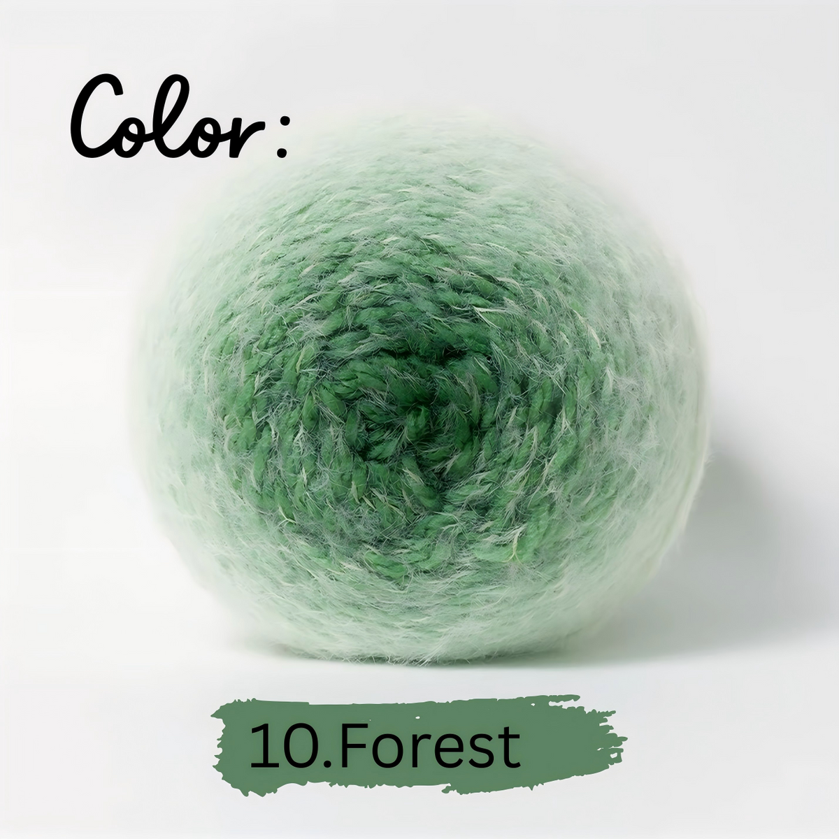 Gradient Yarn | Soft Acrylic Nylon Blend | 200g 416yds | Worsted #4 for Crochet & Knitting
