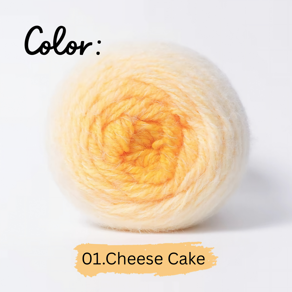 Gradient Yarn | Soft Acrylic Nylon Blend | 200g 416yds | Worsted #4 for Crochet & Knitting