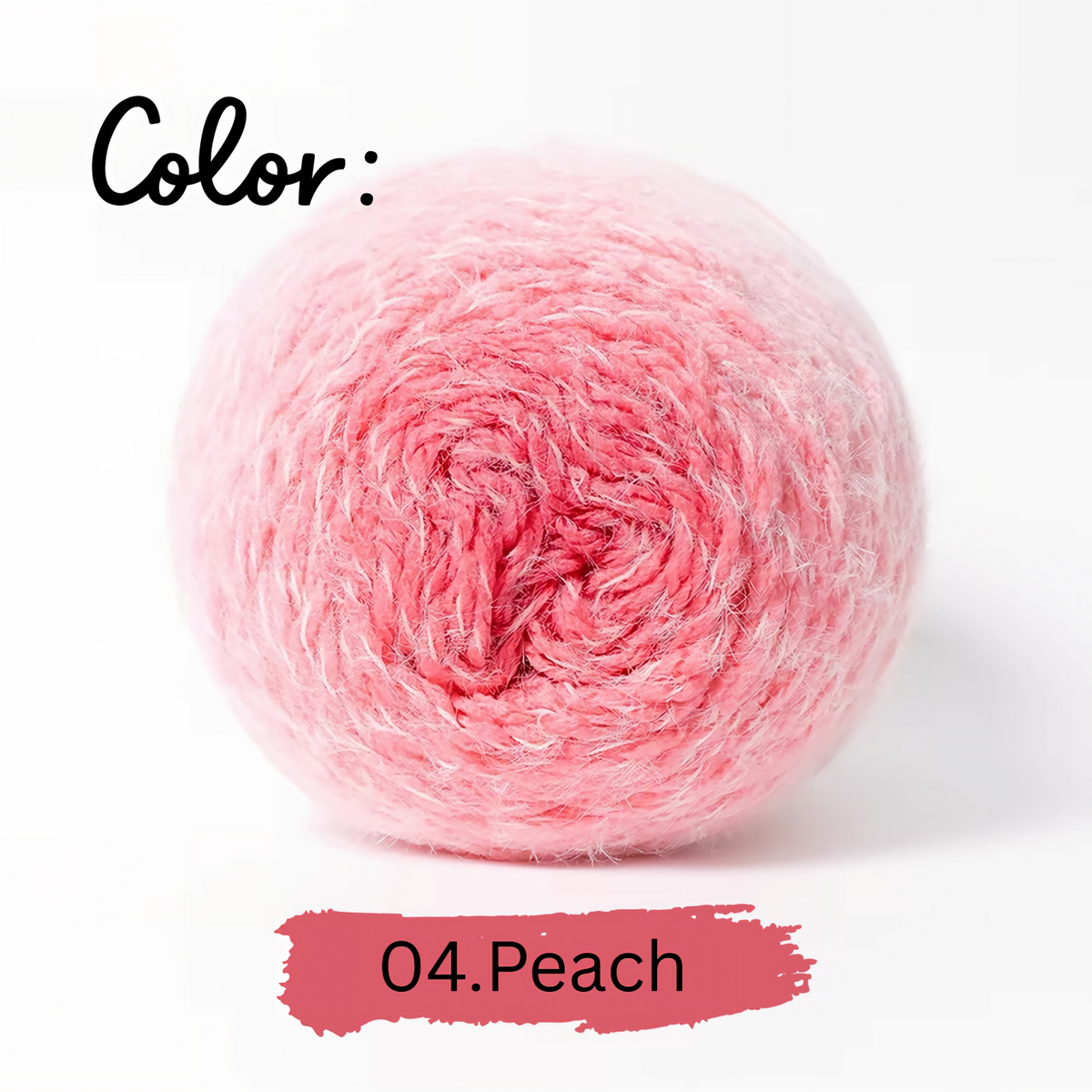 Gradient Yarn | Soft Acrylic Nylon Blend | 200g 416yds | Worsted #4 for Crochet & Knitting