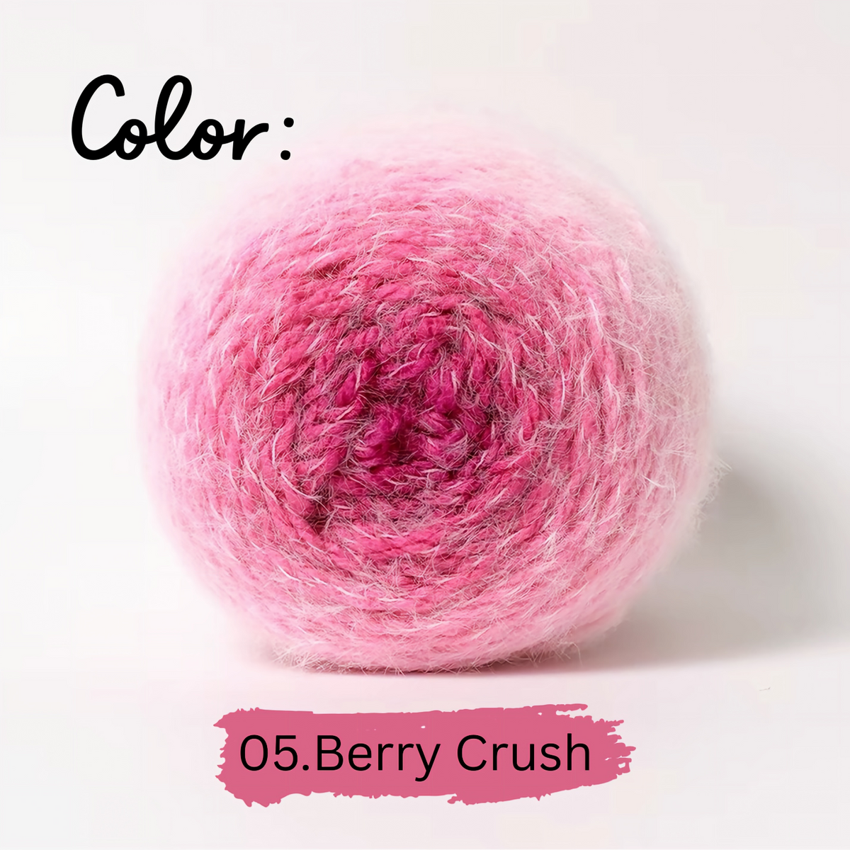 Gradient Yarn | Soft Acrylic Nylon Blend | 200g 416yds | Worsted #4 for Crochet & Knitting